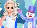 Xogo Estilo de princesa de inverno  en liña