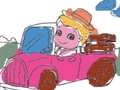 Xogo Coches bonitos para nenos para colorear  en liña