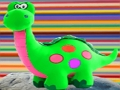 Xogo Jigsaw de dinosauro bonito  en liña