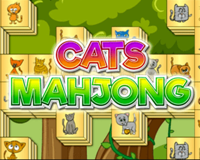 Xogo Gatos mahjong  en liña