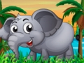 Xogo Jigsaw Animals felices  en liña