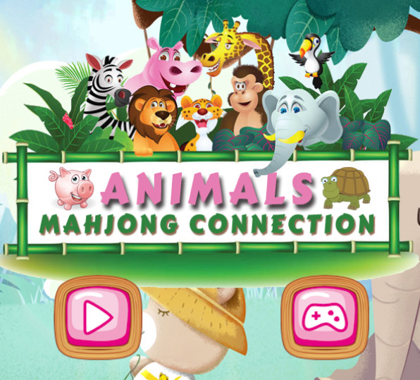 Xogo Conexión Mahjong de animais  en liña