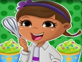 Xogo Dottie Doc McStuffins Cupcake Maker en liña