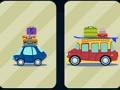 Xogo Memoria dos coches de verán  en liña