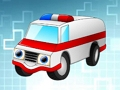 Xogo Memoria de camións de ambulancia  en liña