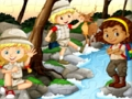 Xogo Puzzle de camping para nenos  en liña