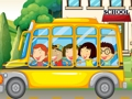 Xogo Diferenzas do autobús escolar  en liña