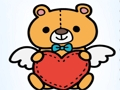 Xogo Bonitas cores de oso de peluche  en liña