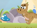 Xogo Aventura divertida de dino en liña