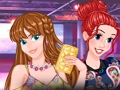 Xogo Destaca os consellos de moda de princesas e irmás  en liña