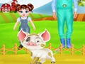 Xogo Baby Taylor Farm Tour Caring Animals en liña