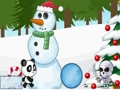 Xogo Aventura Panda de Nadal  en liña
