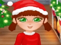 Xogo Disfraz de nena de Nadal  en liña