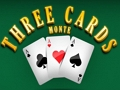 Xogo Tres cartas monte  en liña
