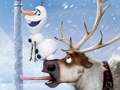 Xogo Crebacabezas de Nadal de Olaf  en liña