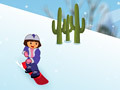 Xogo Patín de neve Dora  en liña