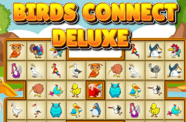 Xogo As aves conectan o deluxe en liña