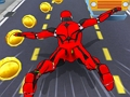 Xogo Subway Run Superhero Robot en liña
