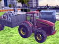 Xogo Sim de lixo de tractor de cidade 3D  en liña