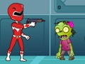 Xogo Power Rangers Zombie Shooter en liña