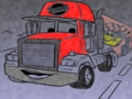 Xogo Mack Trucks para colorear en liña