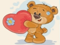 Xogo Colección de crebacabezas de oso de peluche  en liña