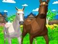 Xogo Simulador de animais familiares de cabalos 3D en liña