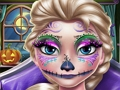Xogo Maquillaxe Elsa Scary Halloween  en liña