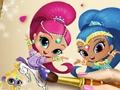 Xogo Libro para colorear Shimmer And Shine  en liña