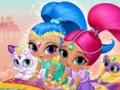 Xogo Estrelas escondidas Shimmer and Shine  en liña