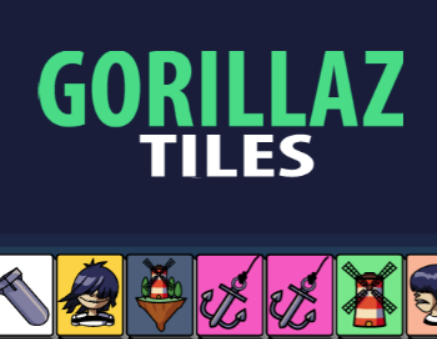 Xogo Baldosas Do Inesperado De Gorillaz  en liña
