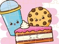 Xogo Puzzle de comida Kawaii  en liña