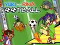 Xogo Yuki e Rina Football  en liña