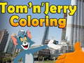 Xogo Tom e Jerry para colorear  en liña