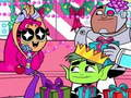 Xogo Estrelas de Nadal de Teen Titans  en liña