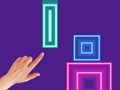 Xogo Stack Tower Neon: Mantén o equilibrio dos bloques  en liña