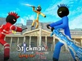 Xogo Stickman Police vs Gangsters Street Fight en liña