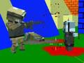 Xogo Disparando Zombie Blocky Gun Warfare  en liña