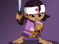 Xogo Ninja de 3 pés  en liña
