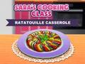 Xogo Clase de cociña Ratatouille Saras  en liña