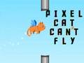 Xogo O gato Pixel non pode voar  en liña