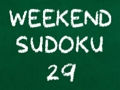 Xogo Sudoku fin de semana 29  en liña