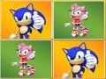 Xogo Sonic Memory Match Up en liña