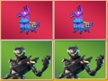Xogo Combate de memoria Fortnite en liña