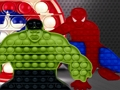 Xogo Os superheroes póñeno picando en liña