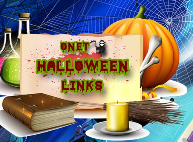 Xogo Ligazóns de Halloween de ONet  en liña