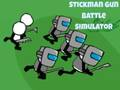 Xogo Simulador de batalla Stickman Gun  en liña