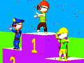 Xogo Knockout Fall Guys 3D Run Royale Race en liña