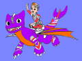 Xogo Libro para colorear Dragon Rescue Riders  en liña