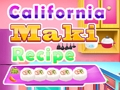 Xogo Receita de maki de California  en liña